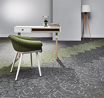 Flotex Triad planks 131003 Green фото 2 | FLOORDEALER